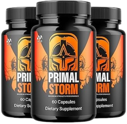 Primal Storm 3 bottles